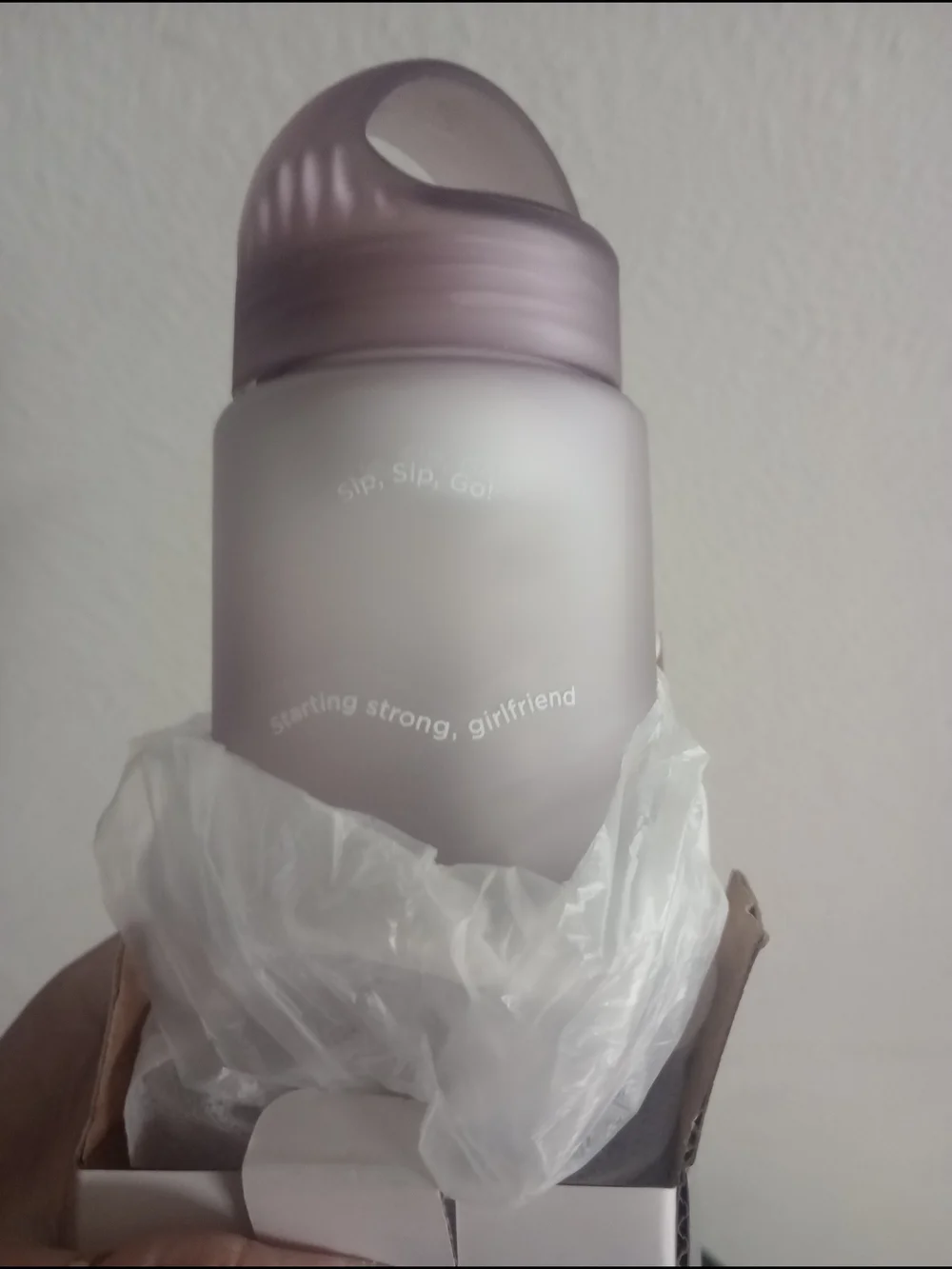 Motivation Water Bottle